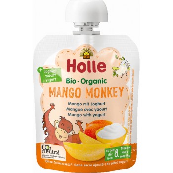 Detské bio pyré mango s jogurtom od 8 mesiaca Mango Monkey